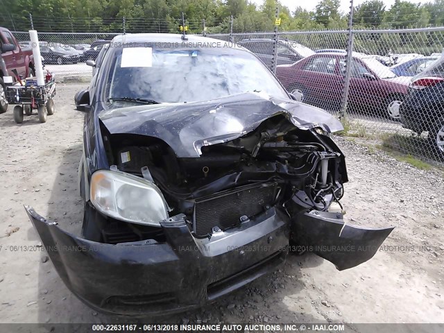 KL1TD56E39B615751 - 2009 CHEVROLET AVEO LS/LT 黑色 照片 6