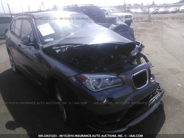 WBAVM5C51FVV93746 - 2015 BMW X1 XDRIVE35I GRAY photo 1