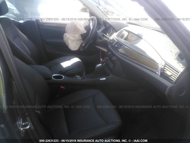 WBAVM5C51FVV93746 - 2015 BMW X1 XDRIVE35I GRAY photo 5