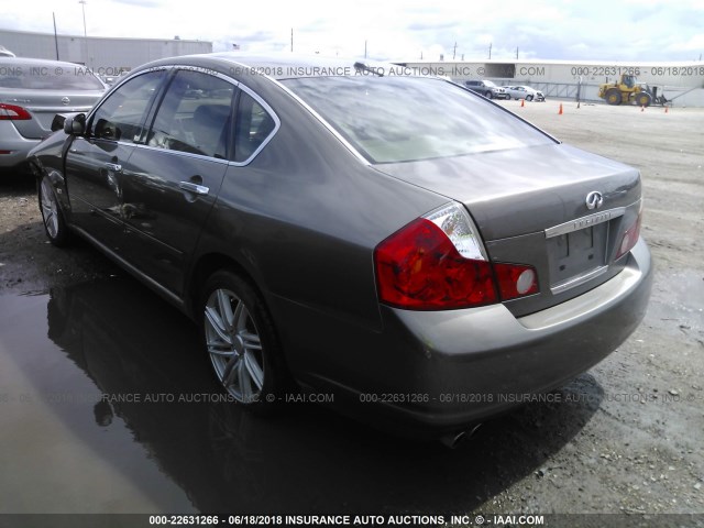 JNKAY01F06M259619 - 2006 INFINITI M35 SPORT GRAY photo 3