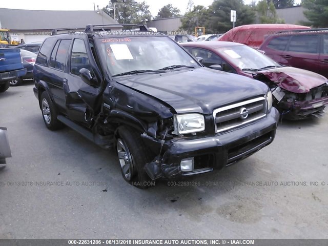 JN8DR09Y84W916707 - 2004 NISSAN PATHFINDER LE/SE BLACK photo 1