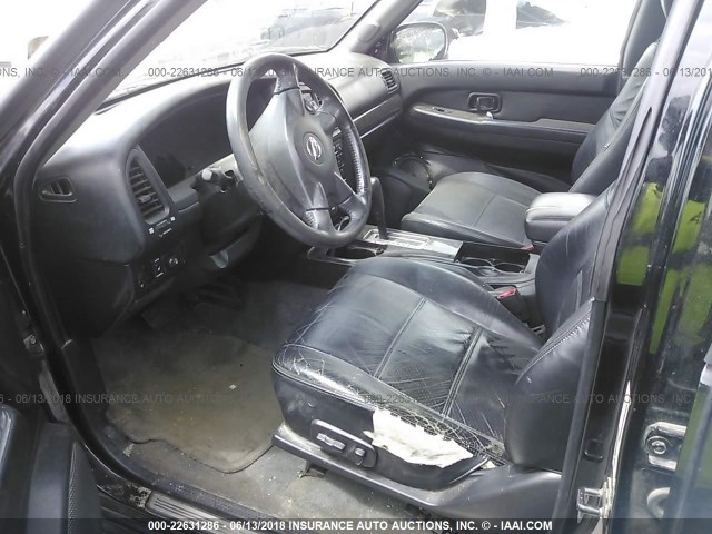 JN8DR09Y84W916707 - 2004 NISSAN PATHFINDER LE/SE BLACK photo 5