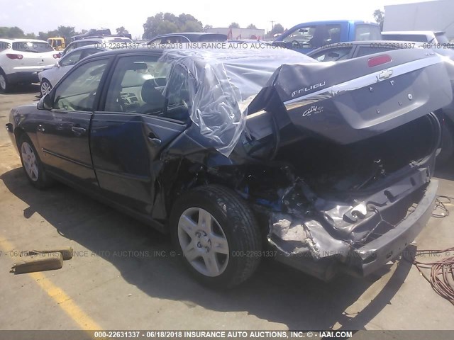 1G1ZT58N08F111645 - 2008 CHEVROLET MALIBU LT/CLASSIC GRAY photo 3