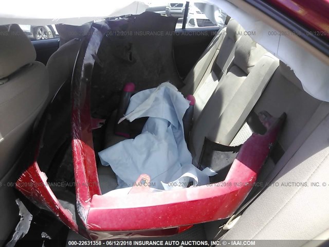 4T4BF1FK1ER360465 - 2014 TOYOTA CAMRY L/SE/LE/XLE 红色 照片 8