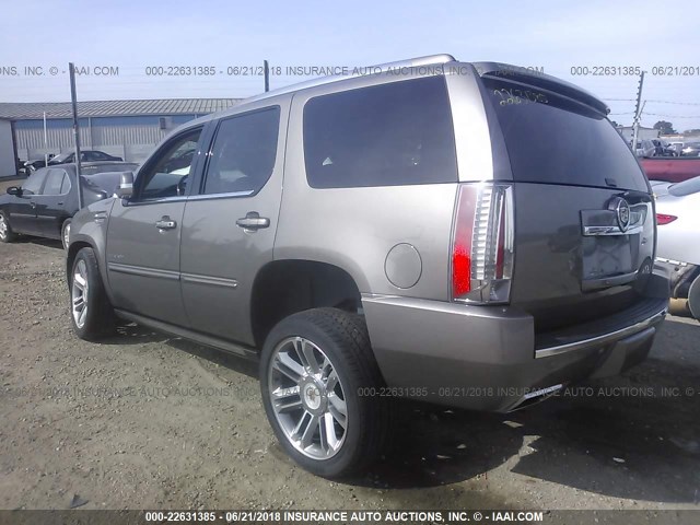 1GYS4CEF5ER206844 - 2014 CADILLAC ESCALADE PREMIUM TAN photo 3