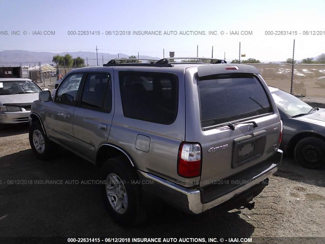 JT3GN86R710195041 - 2001 TOYOTA 4RUNNER SR5 SILVER photo 3