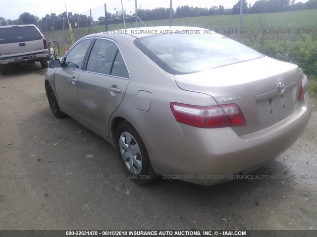 4T1BE46K37U122750 - 2007 TOYOTA CAMRY NEW GENERAT CE/LE/XLE/SE GRAY photo 3