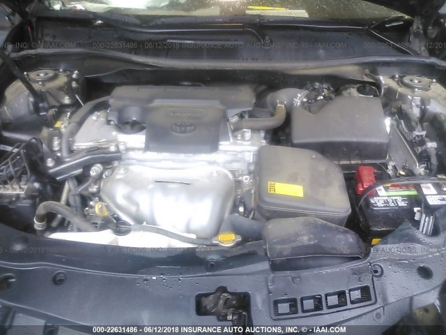 4T1BF1FK9FU030486 - 2015 TOYOTA CAMRY LE/XLE/SE/XSE 黑色 照片 10