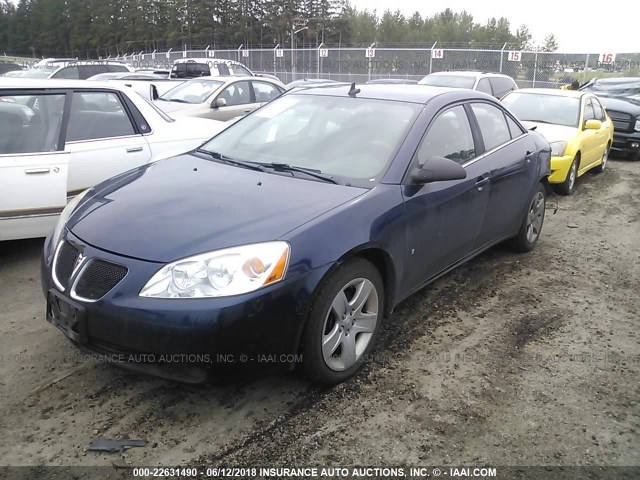 1G2ZG57B694145044 - 2009 PONTIAC G6 Dark Blue photo 2