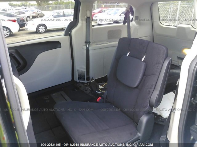 2C4RDGBG7HR847002 - 2017 DODGE GRAND CARAVAN SE BLACK photo 8