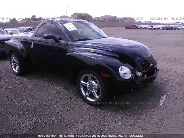 1GCES14P83B103169 - 2003 CHEVROLET SSR 黑色 照片 1