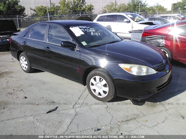4T1BE32K83U150599 - 2003 TOYOTA CAMRY LE/XLE/SE 黑色 照片 1
