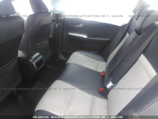 4T1BF1FK0DU701959 - 2013 TOYOTA CAMRY L/SE/LE/XLE 红色 照片 8