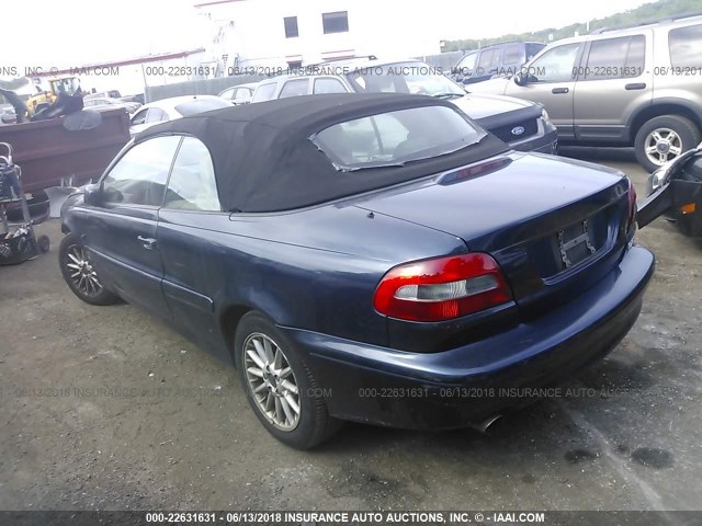 YV1NC56DXYJ010765 - 2000 VOLVO C70 TURBO PURPLE photo 3