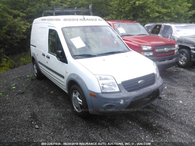 NM0LS7AN1DT148895 - 2013 FORD TRANSIT CONNECT XL WHITE photo 1