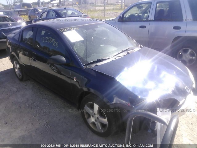 1G8AW15B57Z171314 - 2007 SATURN ION LEVEL 3 BLUE photo 1