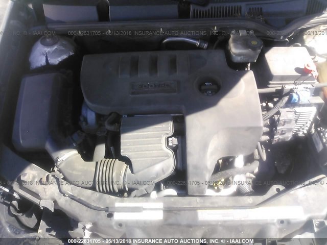 1G8AW15B57Z171314 - 2007 SATURN ION LEVEL 3 BLUE photo 10