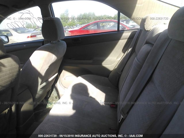 4T1BF32K03U047576 - 2003 TOYOTA CAMRY LE/XLE/SE Boz foto 8