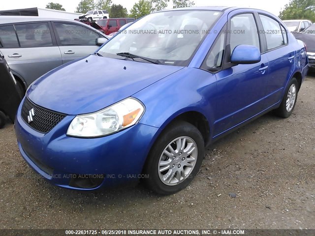 JS2YC5A35C6305291 - 2012 SUZUKI SX4 LE BLUE photo 2