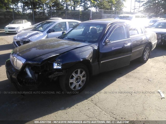 1LNHM84W77Y616869 - 2007 LINCOLN TOWN CAR EXECUTIVE L BLACK photo 2