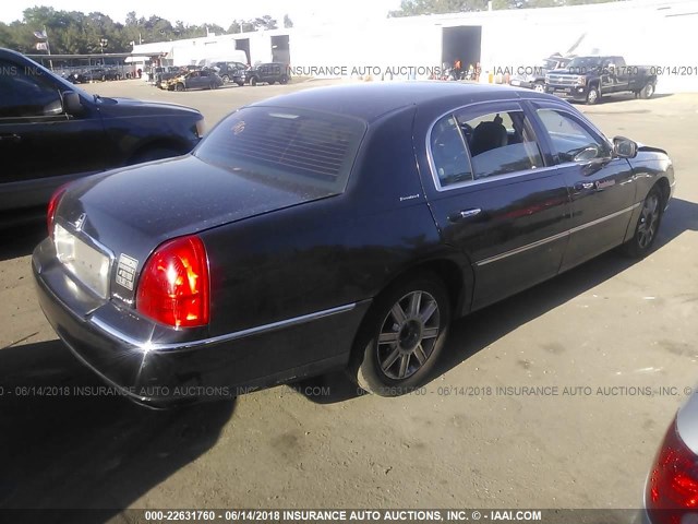 1LNHM84W77Y616869 - 2007 LINCOLN TOWN CAR EXECUTIVE L BLACK photo 4