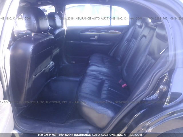 1LNHM84W77Y616869 - 2007 LINCOLN TOWN CAR EXECUTIVE L BLACK photo 8
