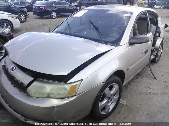 1G8AJ52F74Z186003 - 2004 SATURN ION LEVEL 2 GOLD photo 2