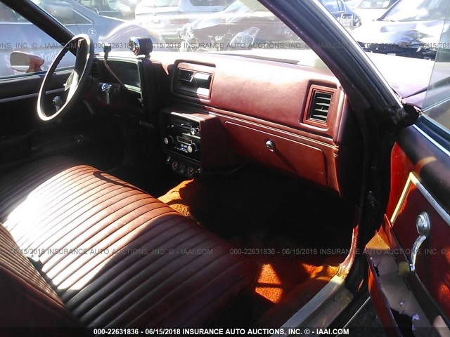 1W80U8D431262 - 1978 CHEVROLET EL CAMINO BURGUNDY photo 5