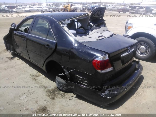4T1BE32K36U671864 - 2006 TOYOTA CAMRY LE/XLE/SE შავი ფოტო 3