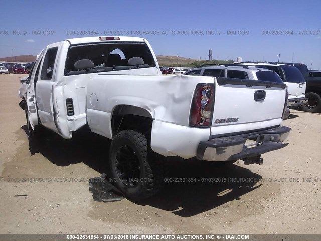 1GCEC19Z77Z129184 - 2007 CHEVROLET SILVERADO C1500 CLASSIC WHITE photo 3