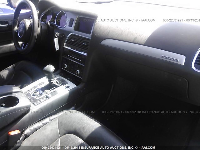 WA1DGAFE5DD016709 - 2013 AUDI Q7 PRESTIGE BLACK photo 5