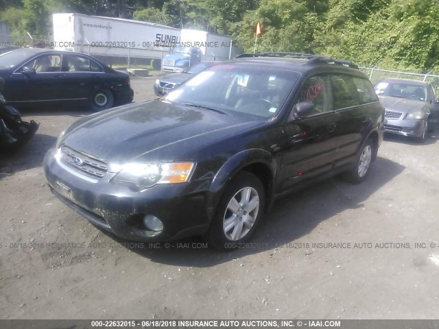 4S4BP62CX57302548 - 2005 SUBARU LEGACY OUTBACK 2.5I LIMITED GRAY photo 2