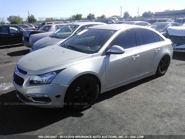 1G1PE5SB9G7192850 - 2016 CHEVROLET CRUZE LIMITED LT GOLD photo 2