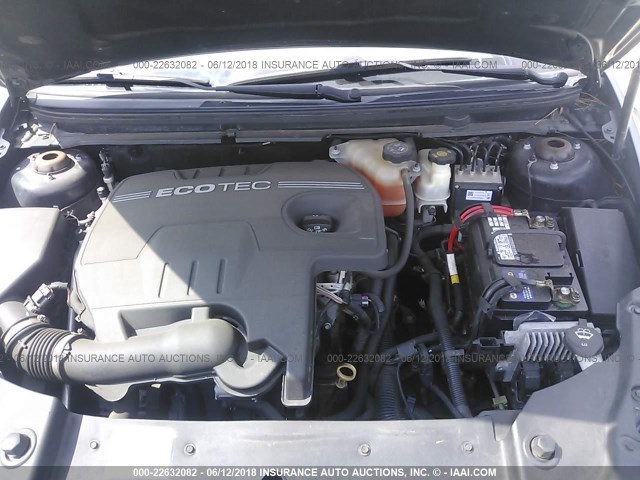 1G1ZC5EB8AF110422 - 2010 CHEVROLET MALIBU 1LT 黑色 照片 10