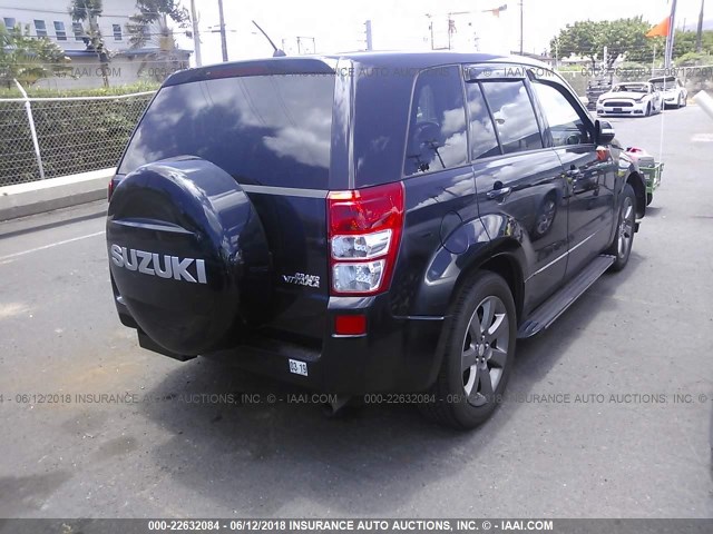 JS3TE0D30C4100116 - 2012 SUZUKI GRAND VITARA SE BLACK photo 4