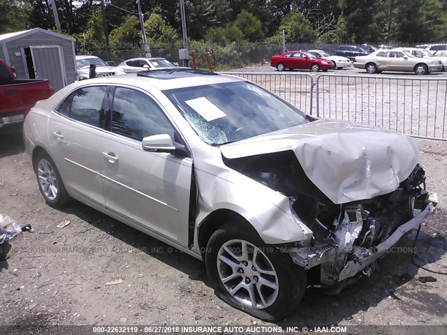1G11C5SL5FF344020 - 2015 CHEVROLET MALIBU 1LT GOLD photo 1