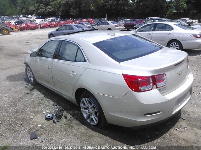 1G11C5SL5FF344020 - 2015 CHEVROLET MALIBU 1LT GOLD photo 3