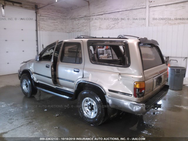 JT3VN39W7S0195943 - 1995 TOYOTA 4RUNNER VN39 SR5 GOLD photo 3