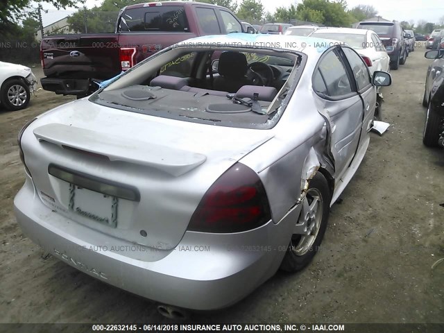 2G2WP522741235513 - 2004 PONTIAC GRAND PRIX GT WHITE photo 4