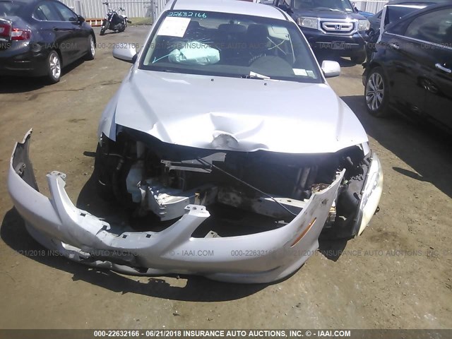 1YVFP80D445N28358 - 2004 MAZDA 6 S GRAY photo 6