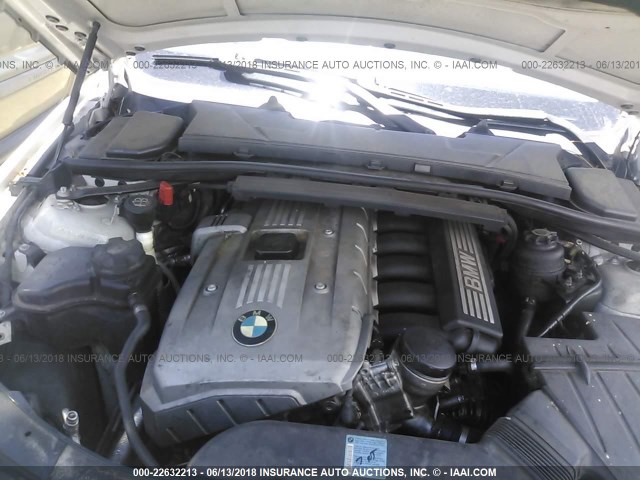 WBAVB33566KS32377 - 2006 BMW 330 I GRAY photo 10