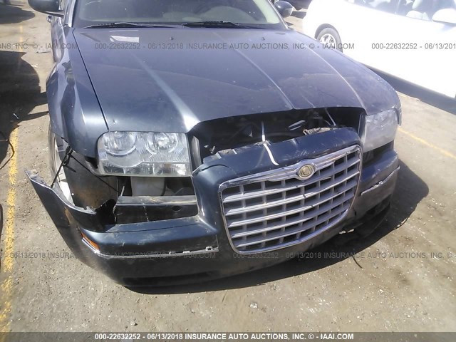 2C3KA53G27H692249 - 2007 CHRYSLER 300 TOURING GRAY photo 6