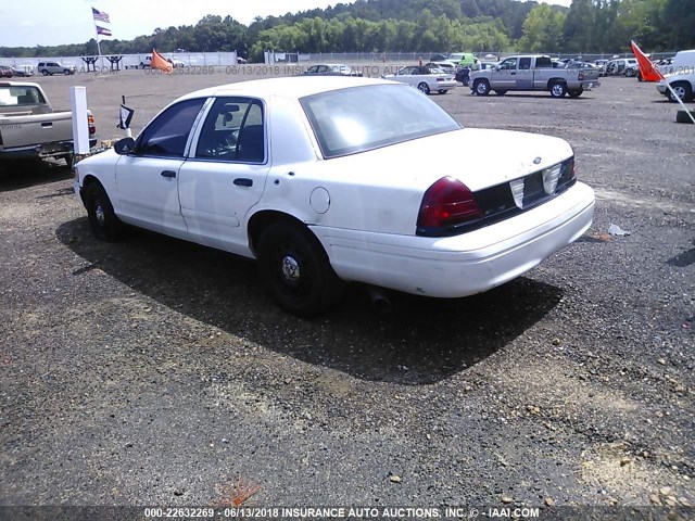 2FAFP71WX6X114167 - 2006 FORD CROWN VICTORIA POLICE INTERCEPTOR WHITE photo 3