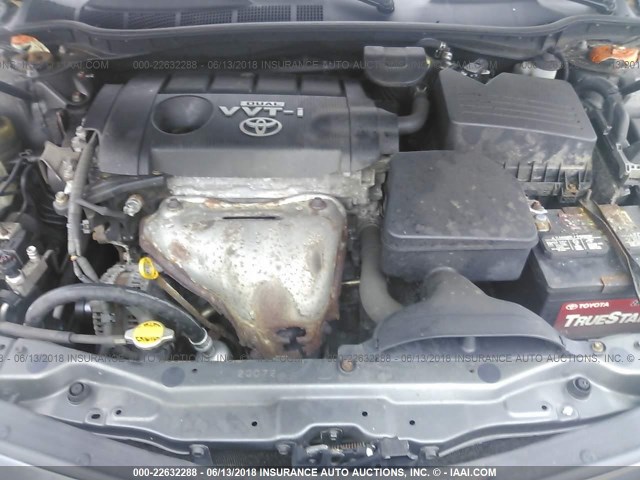 4T1BF3EK1AU030052 - 2010 TOYOTA CAMRY SE/LE/XLE 灰色 照片 10