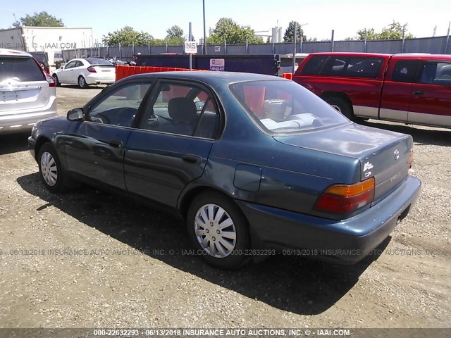 1NXAE09E7PZ020524 - 1993 TOYOTA COROLLA LE/DX BLUE photo 3