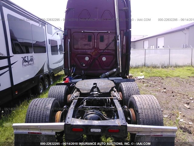 1FUJGLDR8BSBD5865 - 2011 FREIGHTLINER CASCADIA 125  MAROON photo 8