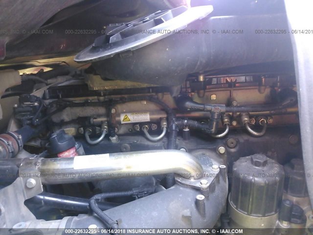 1FUJGLDR8BSBD5865 - 2011 FREIGHTLINER CASCADIA 125  MAROON photo 9