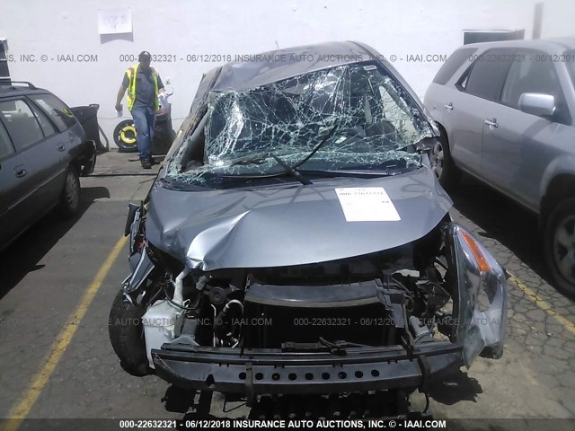 3N1CE2CP4FL357022 - 2015 NISSAN VERSA NOTE S/S PLUS/SV/SL/SR GRAY photo 6