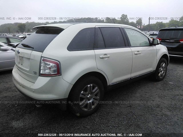 2FMDK49C17BB67603 - 2007 FORD EDGE SEL PLUS CREAM photo 4