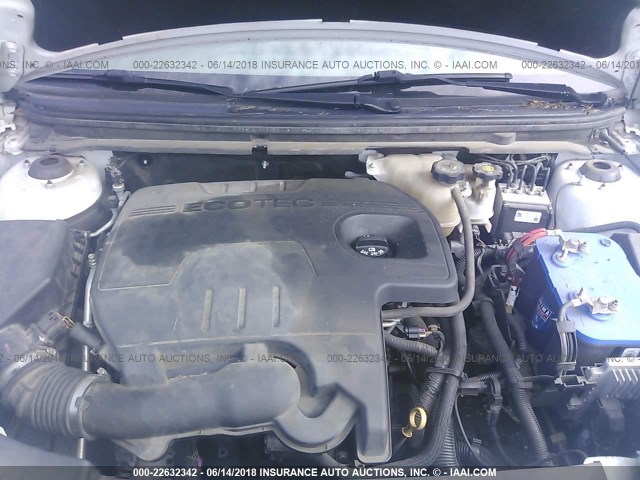 1G1ZA5EU2BF193936 - 2011 CHEVROLET MALIBU LS WHITE photo 10